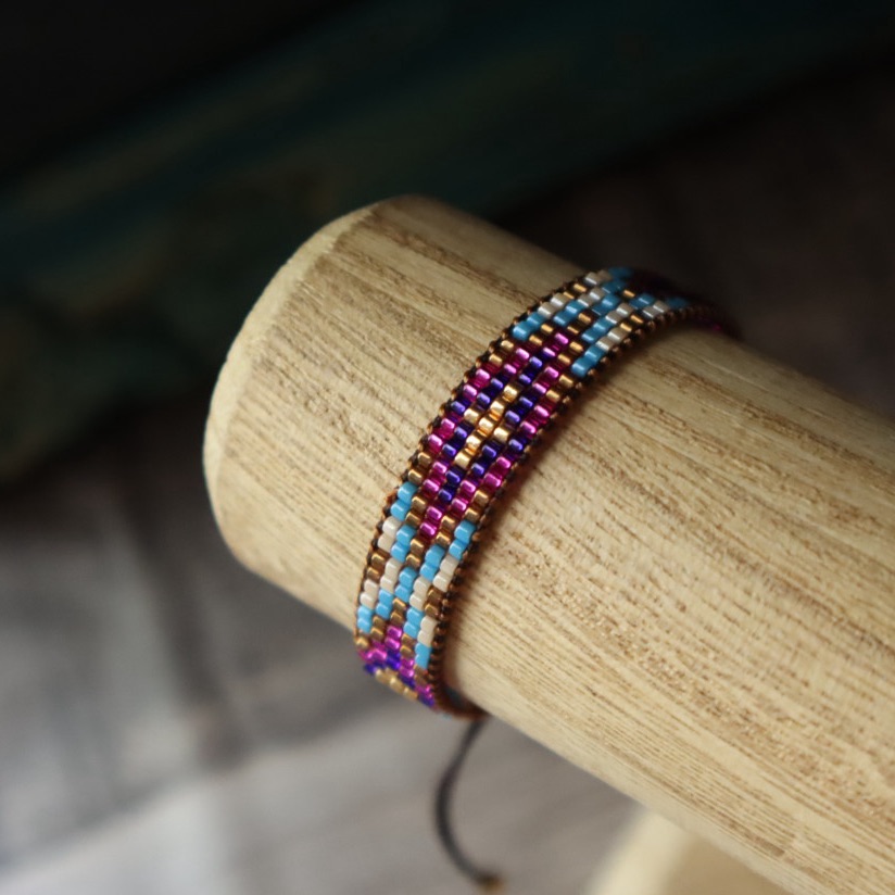 Aztec Miyuki Sead Beaded Bracelet